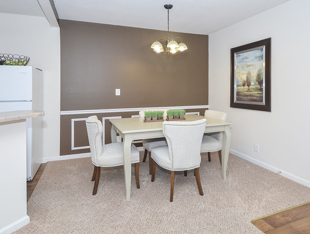 Open Layout Kitchen and Dining Room