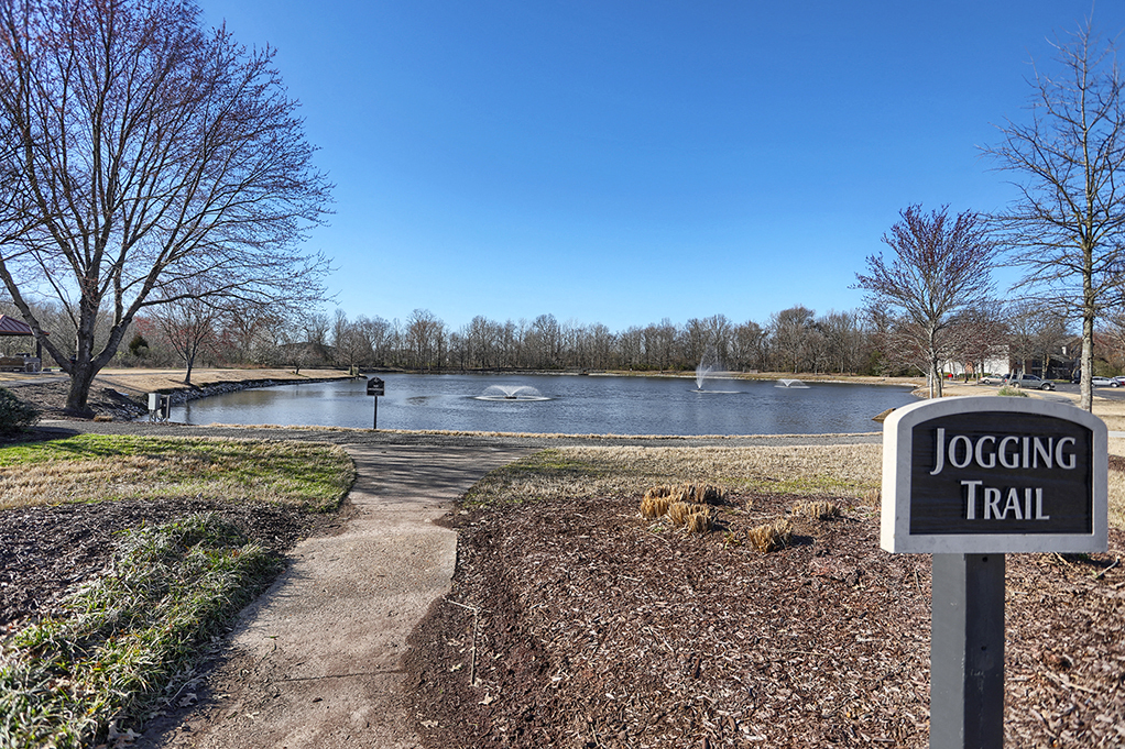 Jogging Trail Around the Lake