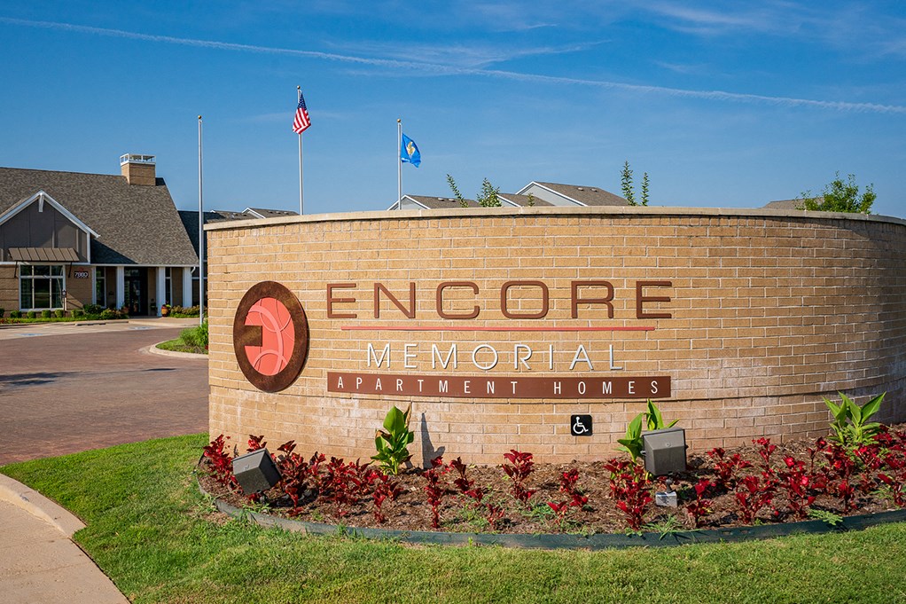 Encore Memorial Monument Sign