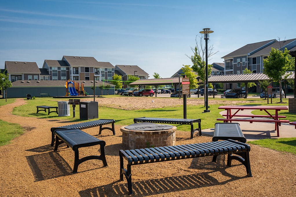 Outdoor Fire Pit Area