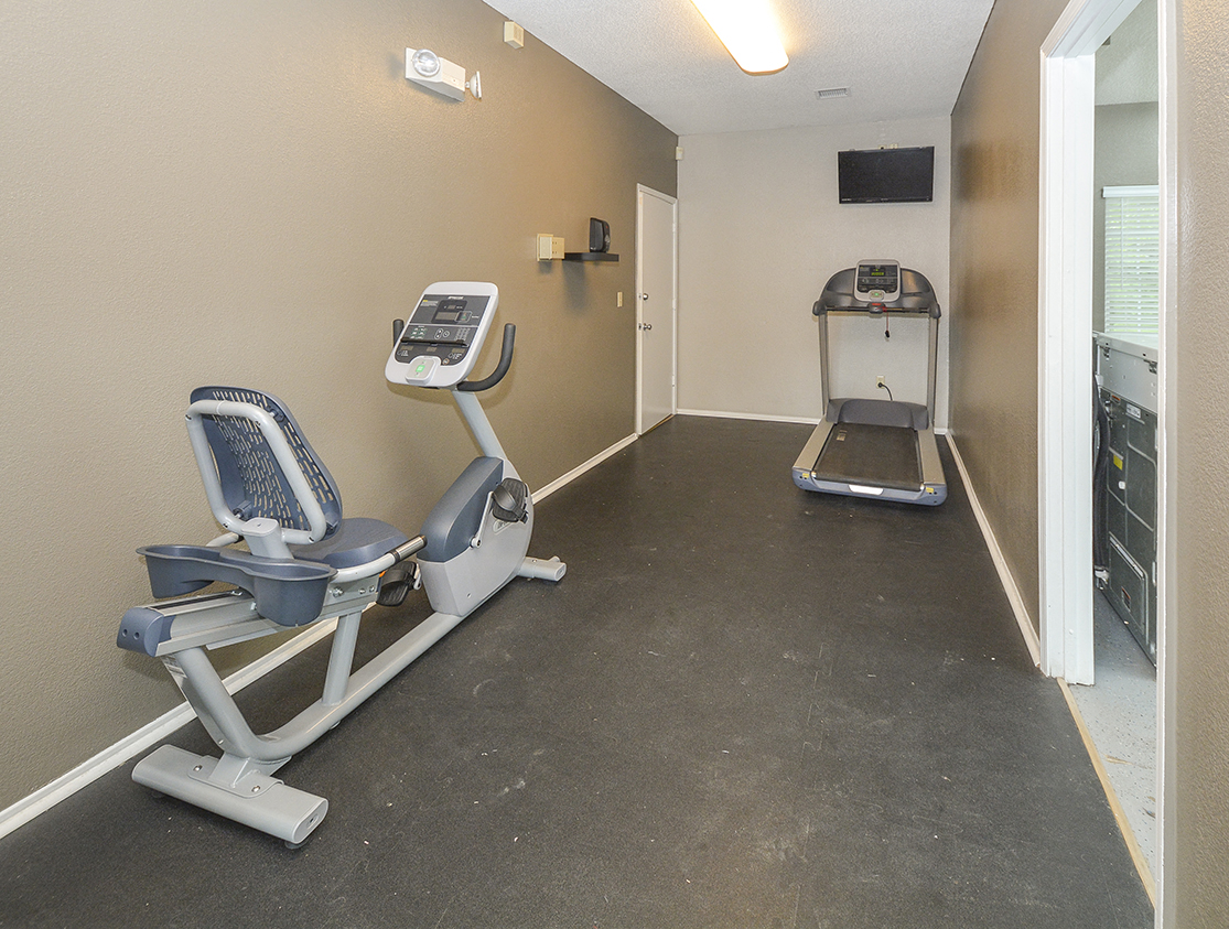Cardio Equipment at the Fitness Center