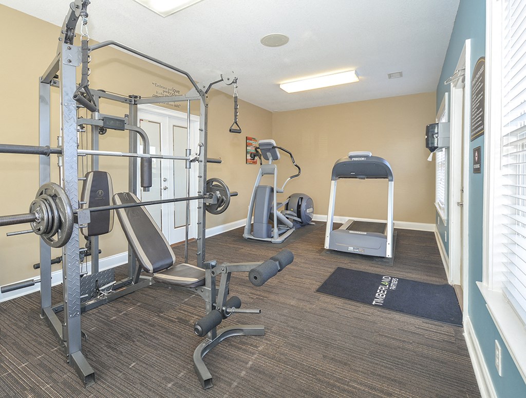 Fitness Center with Weight Machines