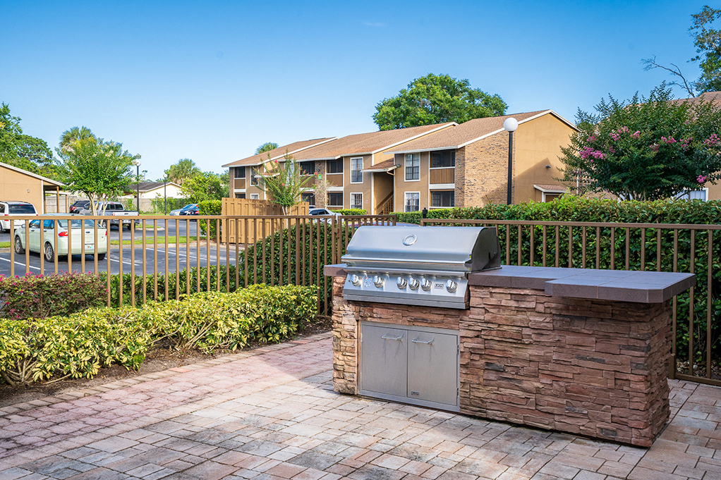 Grill Station at the Pool Sundeck