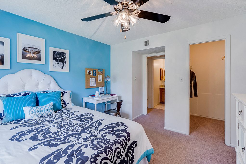 Bedroom with Large Walk-In Closet