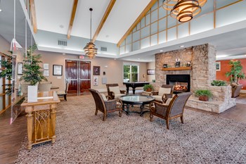 Clubhouse Featuring Vaulted Ceilings, Fire & Lounge - Photo Gallery 4