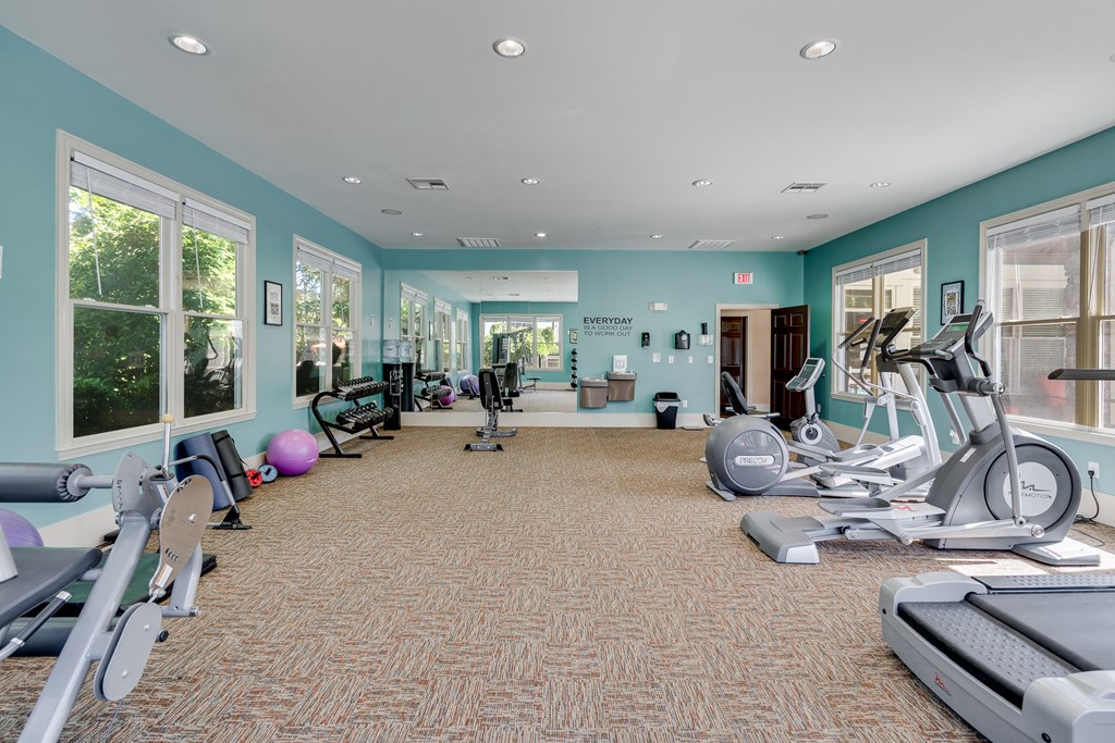 Fitness Center With Cardio Equipment