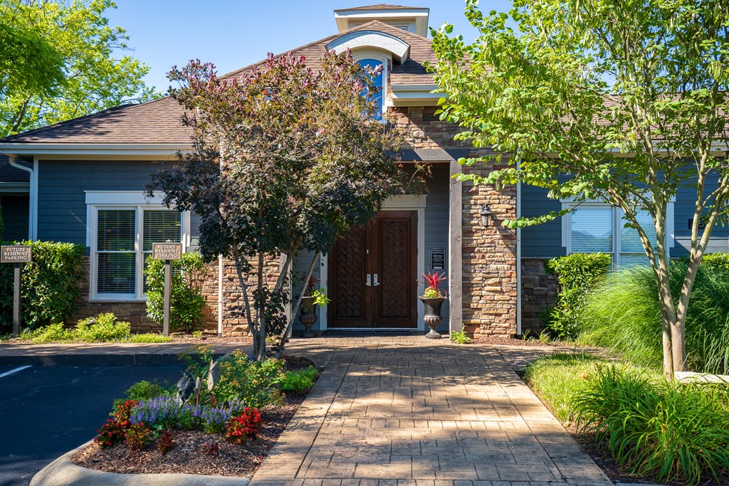 Exterior Of The Fountains At Meadow Wood Clubhouse