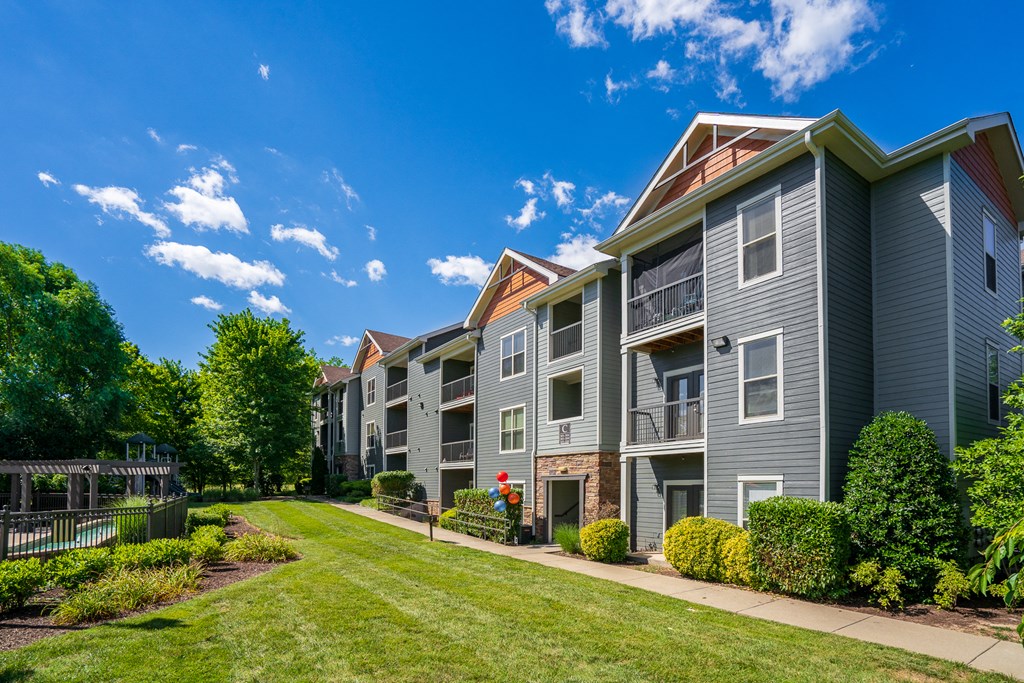 Exterior Patios & Balconies Overlooking The Pool Area