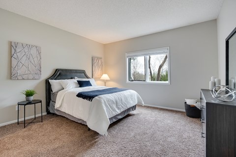 Spacious Bedroom With Large Windows