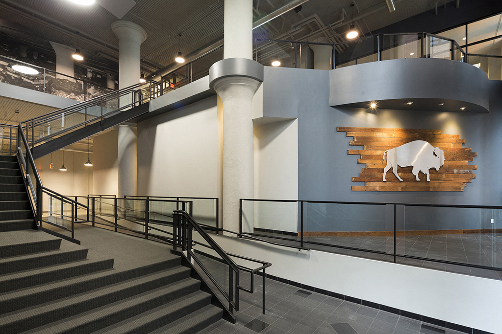 Grand Entrance with Skyway Access