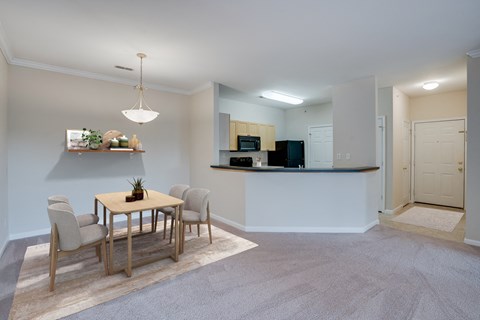 Separate Dining Area with Overhead lighting