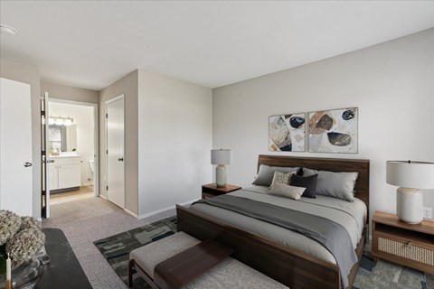 Bedroom with Bathroom Access