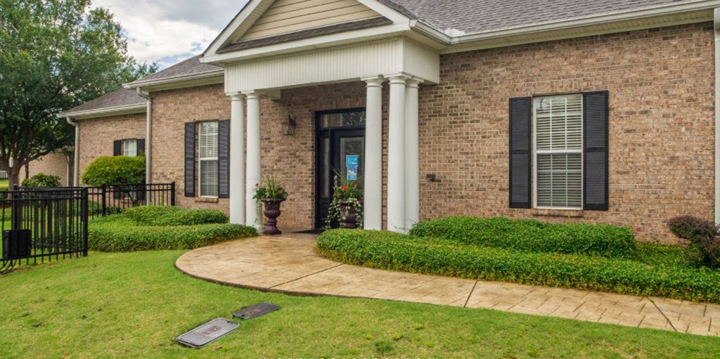 Exterior Of The Clubhouse Entrance