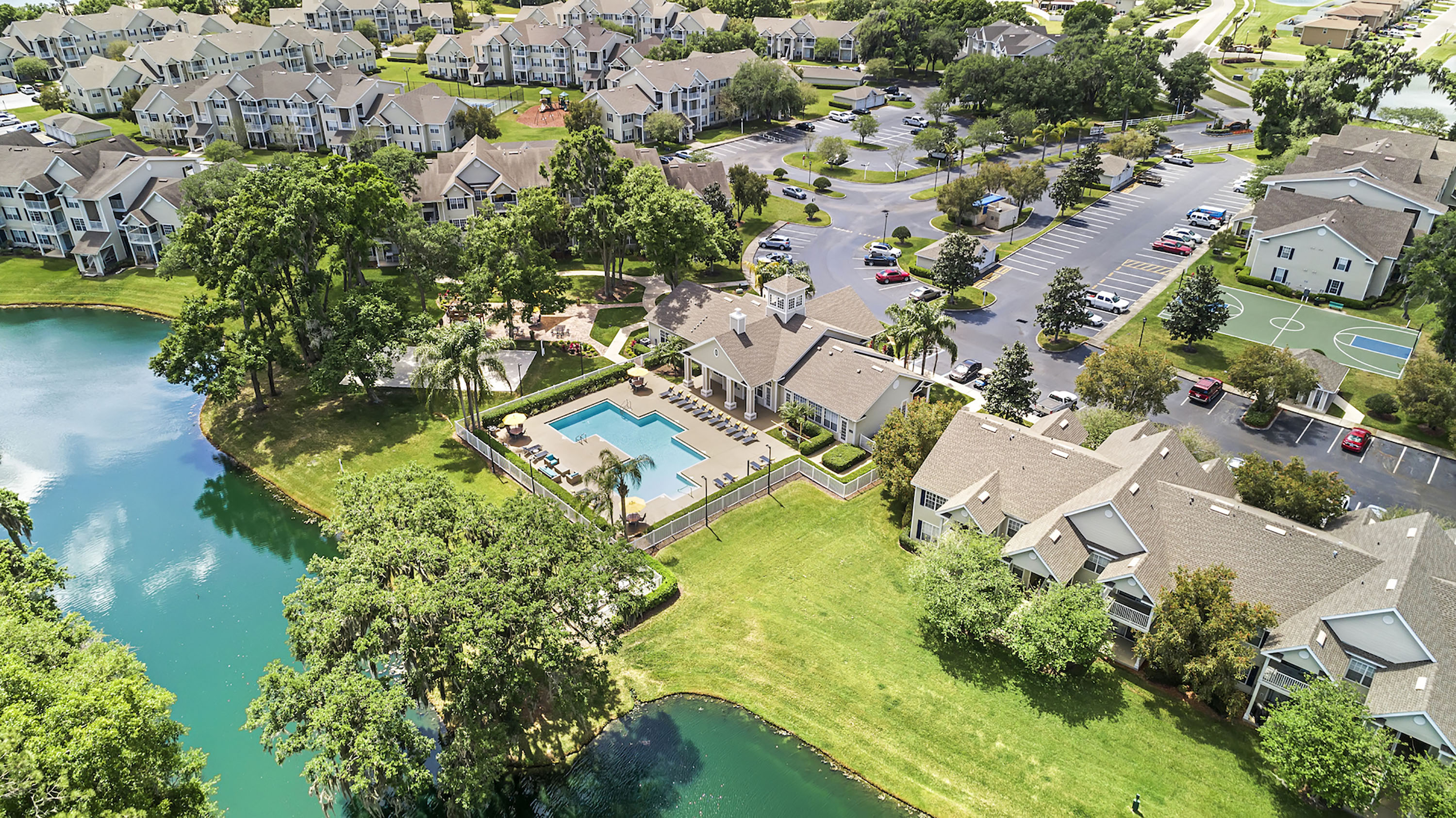 Ariel View of the Huntington at Sundance Community