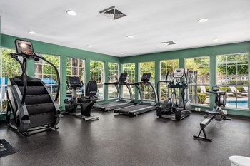 Cardio Equipment At The Fitness Center With Expansive Windows - Photo Gallery 15