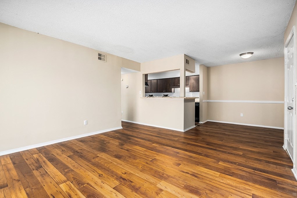 Open-Concept Living & Dining Area
