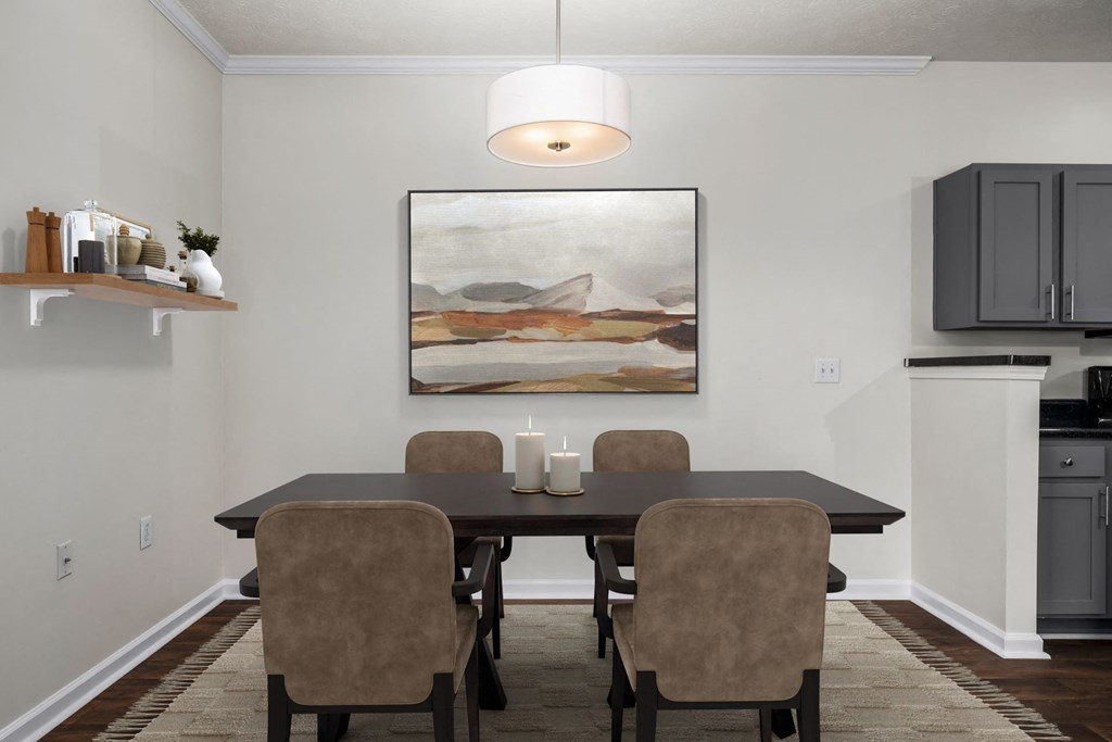 Spacious Dining Room Area