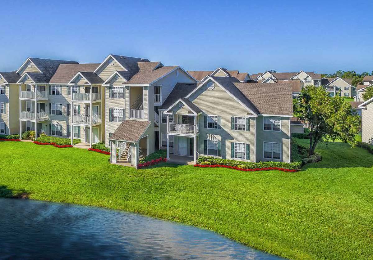 Clean Community Overlooking the Lake