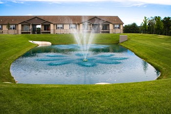 Spacious Pond With Two Fountains - Photo Gallery 25