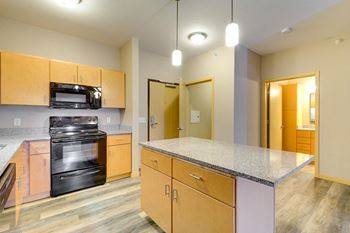 Expansive Kitchen Island