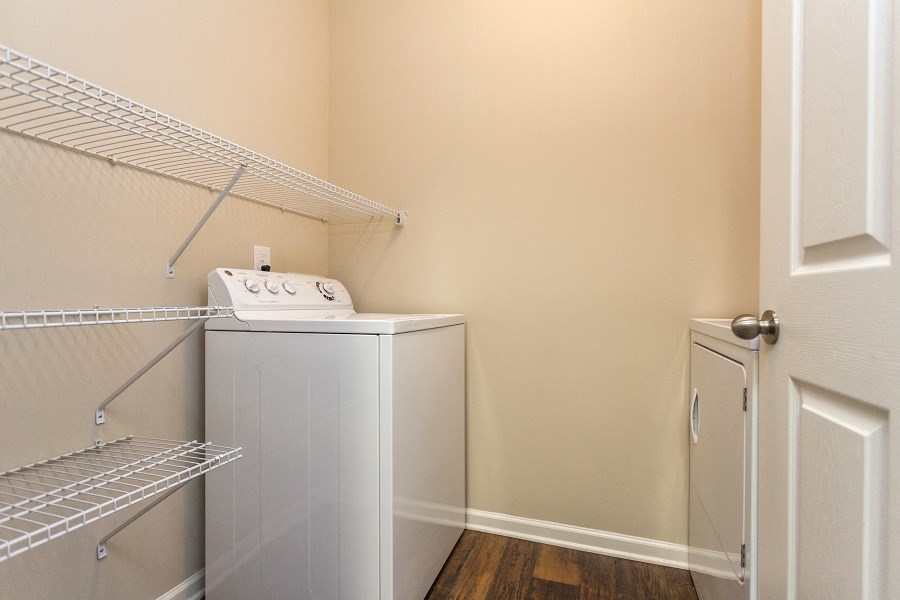 Large Closet with Washer and Dryer