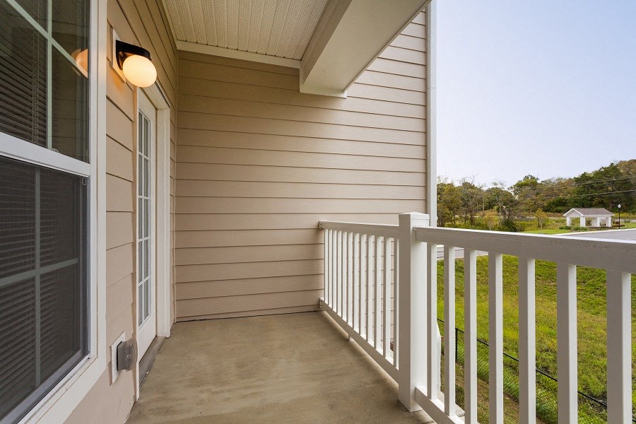 Designated Private Balcony Area