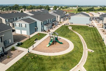 Aerial View Of Apartment Homes With Playground - Photo Gallery 30
