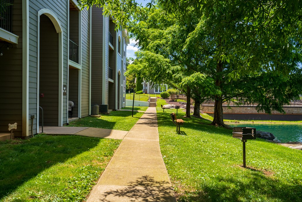 Well Manicured Landscaping Throughout The Community