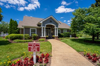 Lush Landscaping In Front Of The Clubhouse - Photo Gallery 4