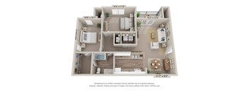 Lakes of Columbia_B_Two Bedroom