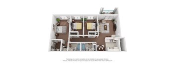 3 Bedroom Floor Plan