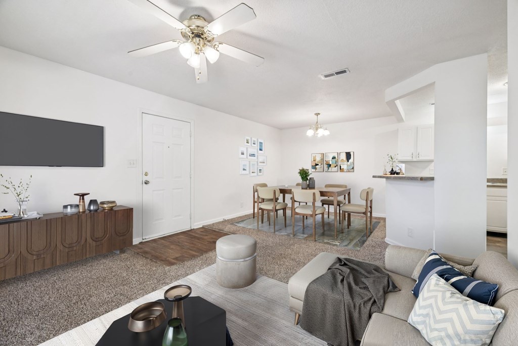 Separate Dining Area with Overhead lighting