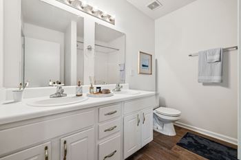 Bathroom with Dual Vanity
