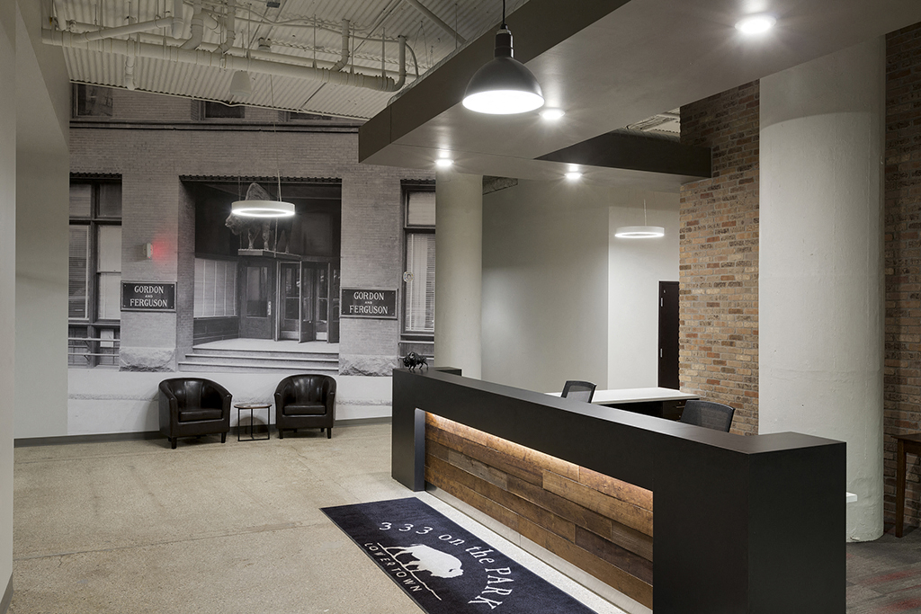 Lobby and Reception Area