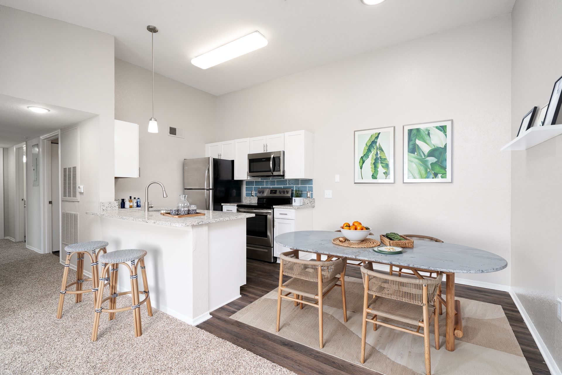 Kitchen with Separate Dining Area