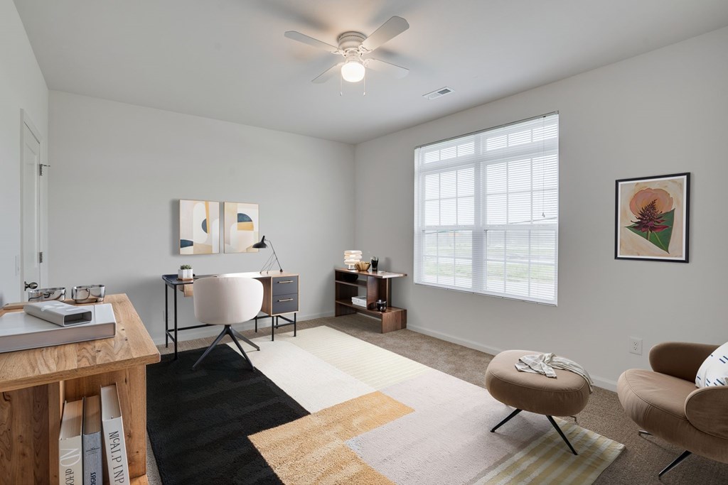 Office Space with Abundant Natural Lighting