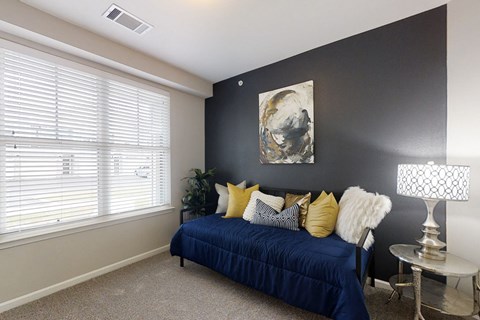 Spacious Bedroom with Large Double Windows