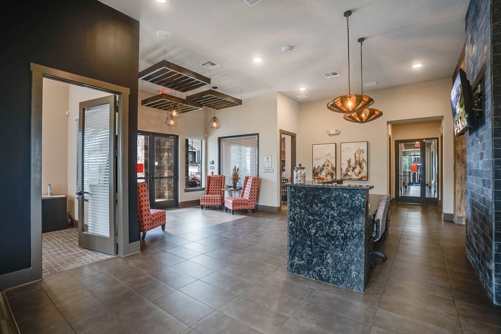 The Meridian at Walnut Creek Lobby