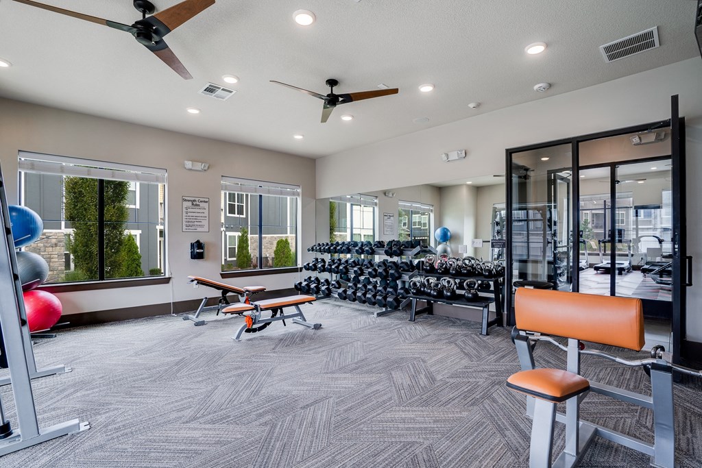 Large 24-7 Fitness Center