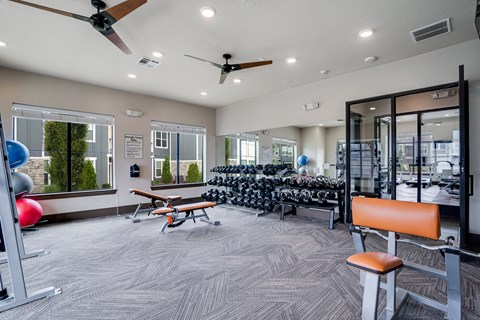 Large 24-7 Fitness Center