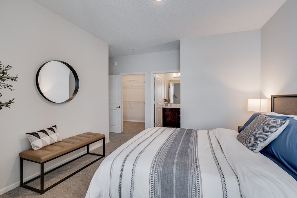 Spacious Bedroom With Attached Bathroom & Walk-In Closet