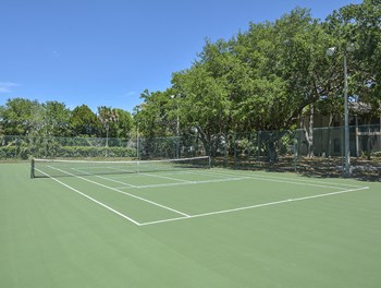 Outdoor Full-Size Tennis Court - Photo Gallery 24