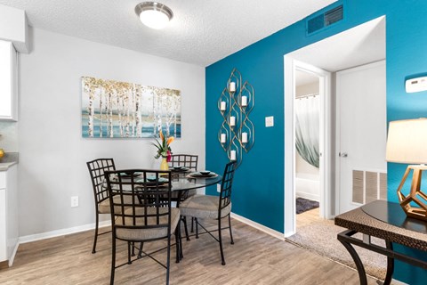 Separate Dining Area with Overhead lighting