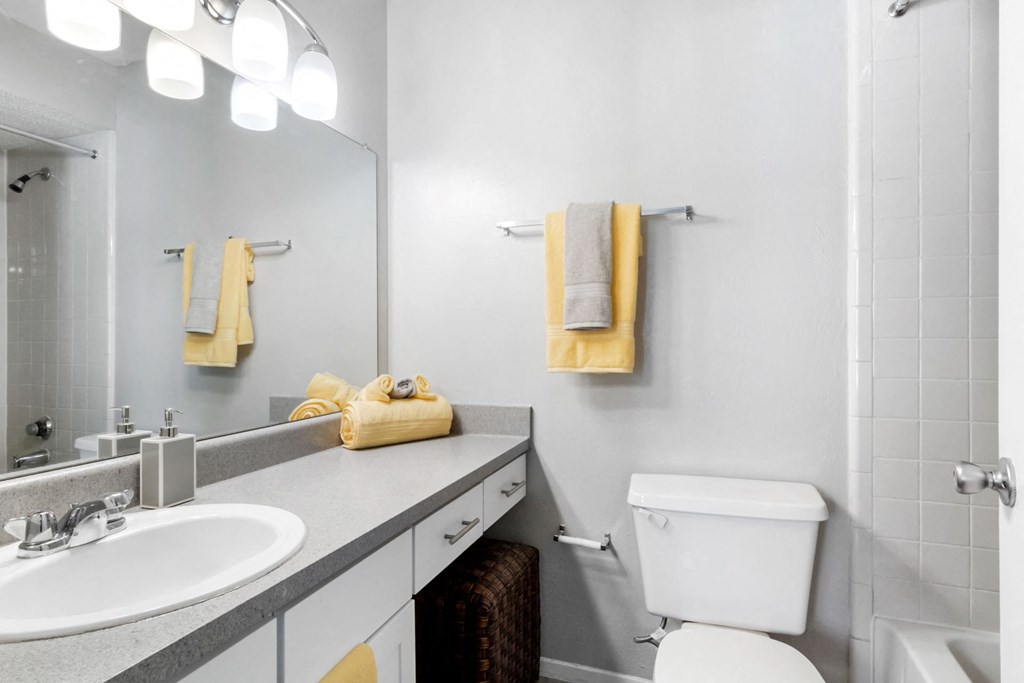 Bathroom with Modern Finishes