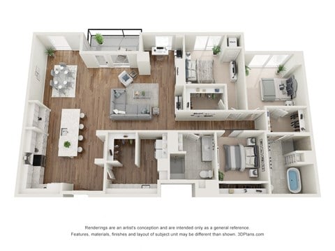 Ellipse PH Floor Plan