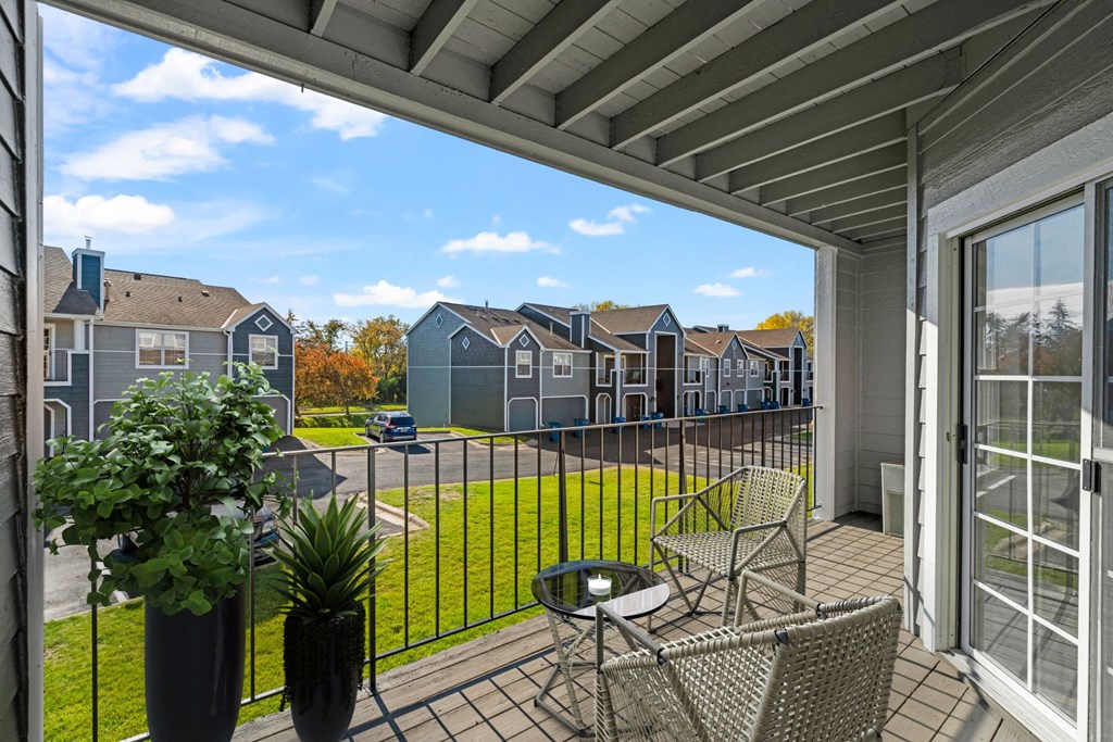 Balcony with Furniture
