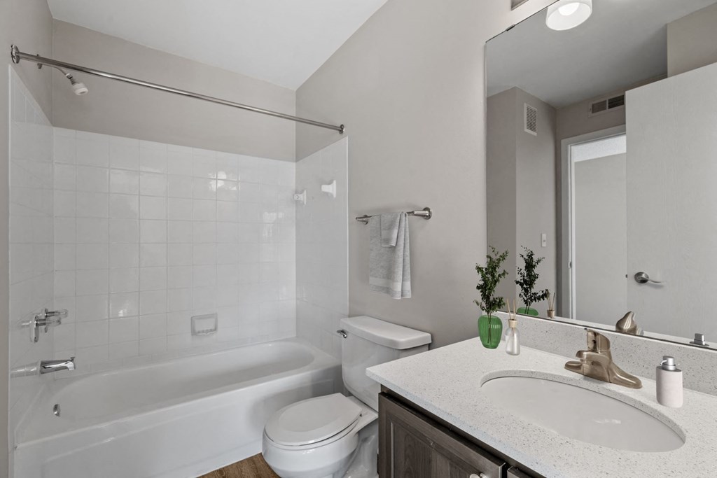 Bathroom with Modern Finishes