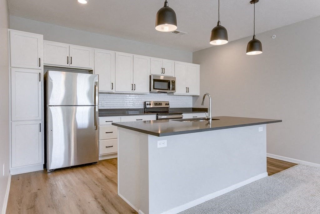Expansive Kitchen Island