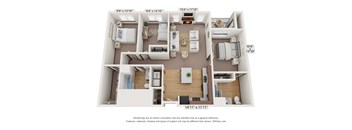 Prairie Lakes_Three Bedroom A