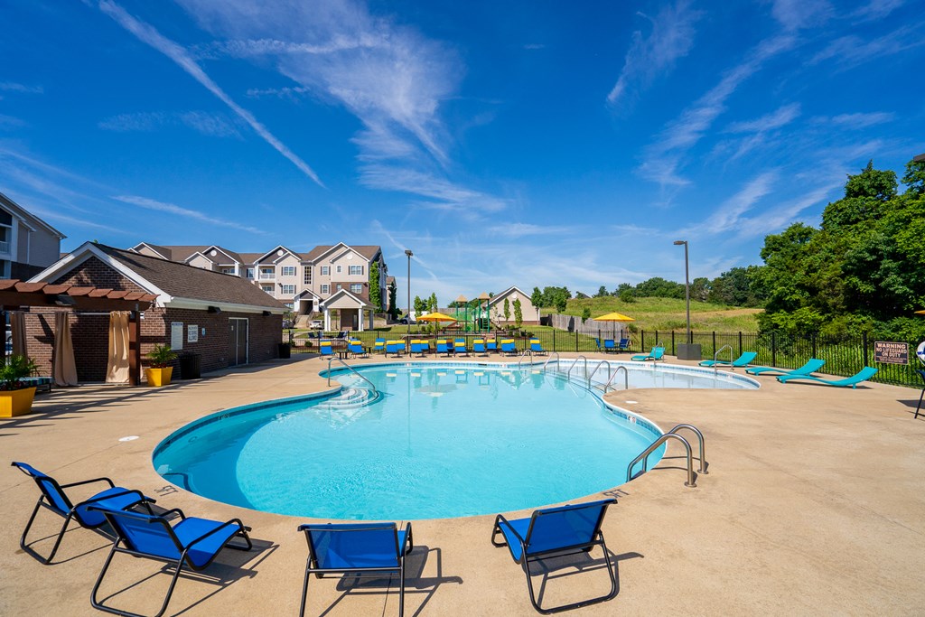Outdoor Pool With Expansive Sundeck